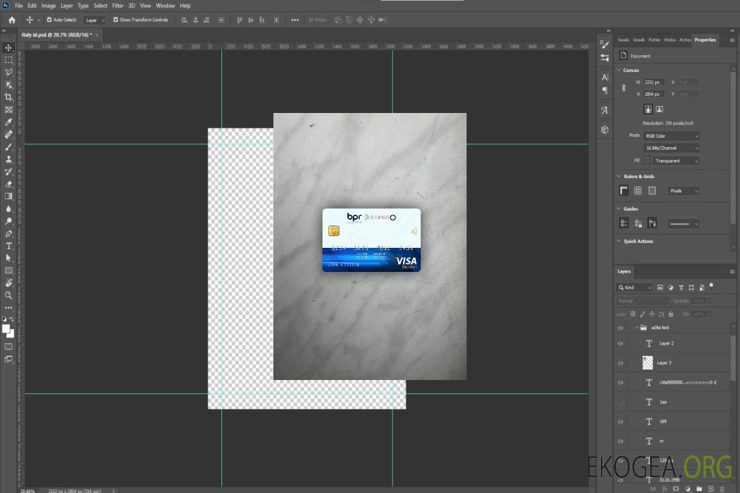Rwanda BPR banque visa carte électronique photolook recto template Rwanda BPR banque visa carte électronique photolook recto template